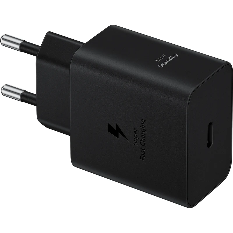 Samsung 45W Wall Charger and USB-C to USB-C Cable, Black