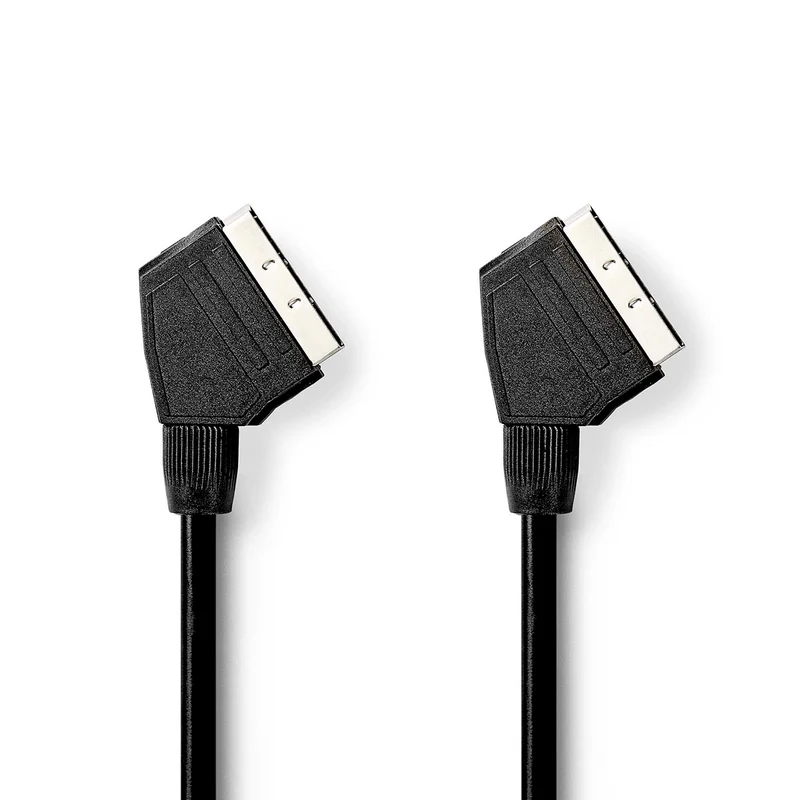 SCART-Kabel SCART Male - SCART Male - Vernikkeld