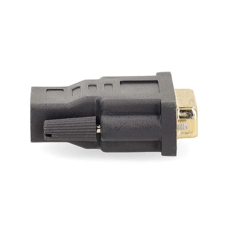 HDMI™-Adapter HDMI™ Output - DVI-D 24+1-Pins Male - Verguld