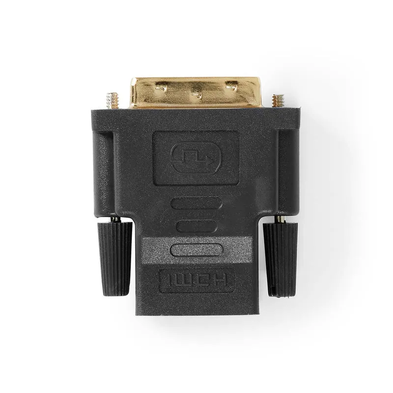 HDMI™-Adapter HDMI™ Output - DVI-D 24+1-Pins Male - Verguld