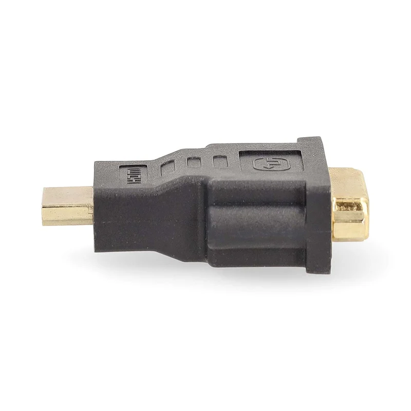 HDMI™-Adapter HDMI™ Connector - DVI-D 24+1-Pins Female - Verguld