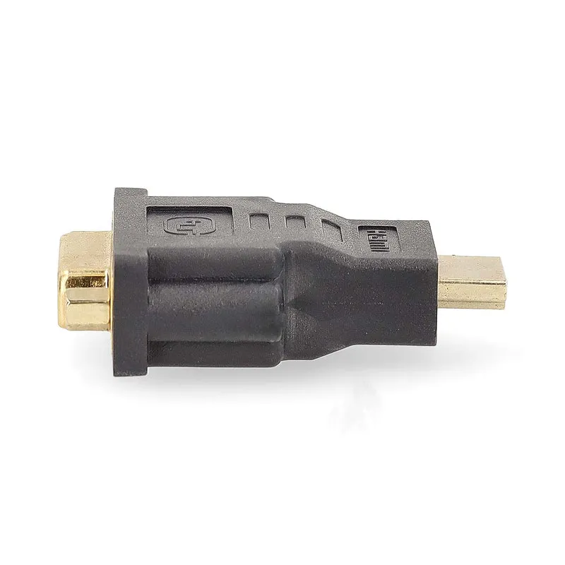 HDMI™-Adapter HDMI™ Connector - DVI-D 24+1-Pins Female - Verguld