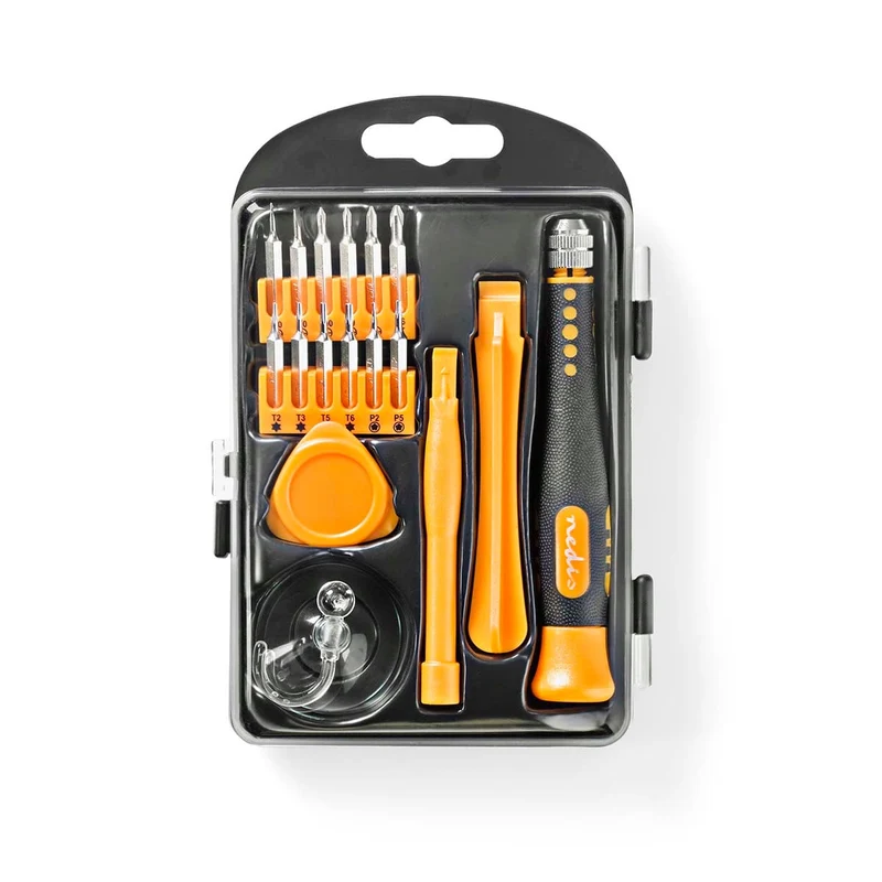 Phone/tablet repair set 17-in-1 - PC / Smartphone / Tablet - ABS / Metaal