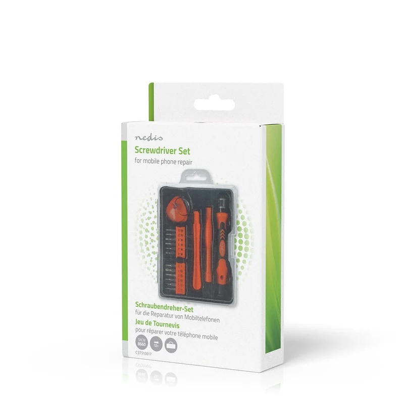 Phone/tablet repair set 17-in-1 - PC / Smartphone / Tablet - ABS / Metaal