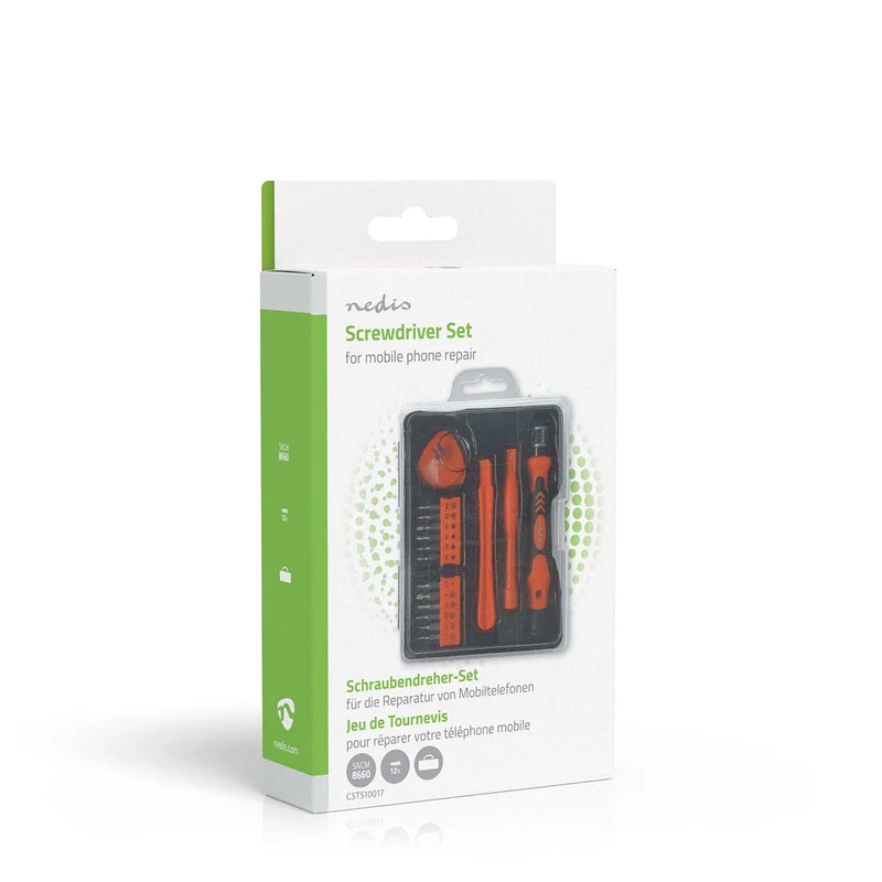 Phone/tablet repair set 17-in-1 - PC / Smartphone / Tablet - ABS / Metaal