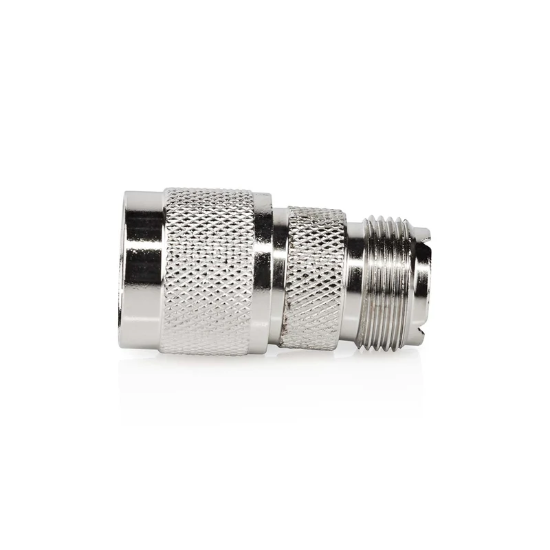 Satelliet- en Antenne-Adapter N-Male - PL259 Female - Vernikkeld