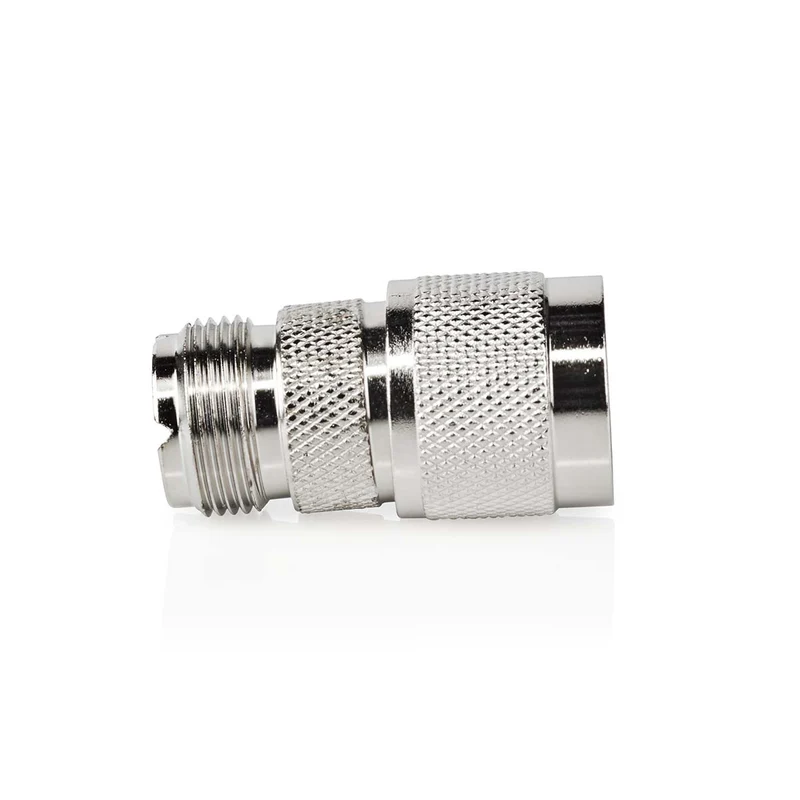 Satelliet- en Antenne-Adapter N-Male - PL259 Female - Vernikkeld