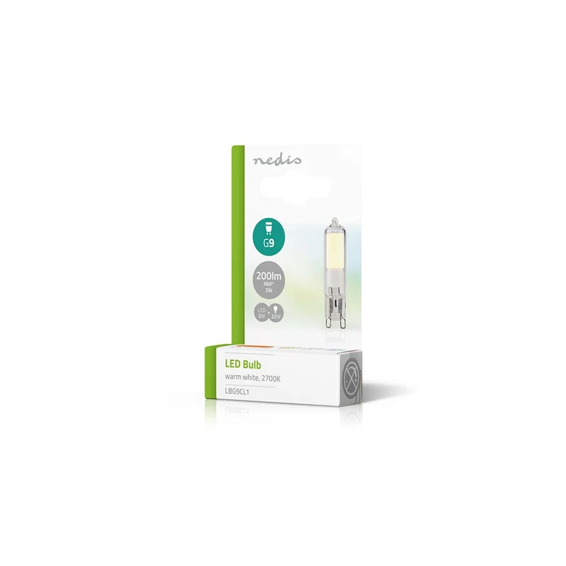 LED-lamp G9 2W - 200 lm - 2700