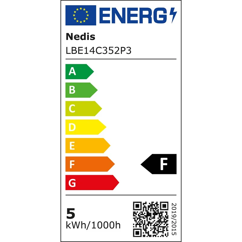 LED-Lamp E14 Kaars - 4.9W - 470 lm
