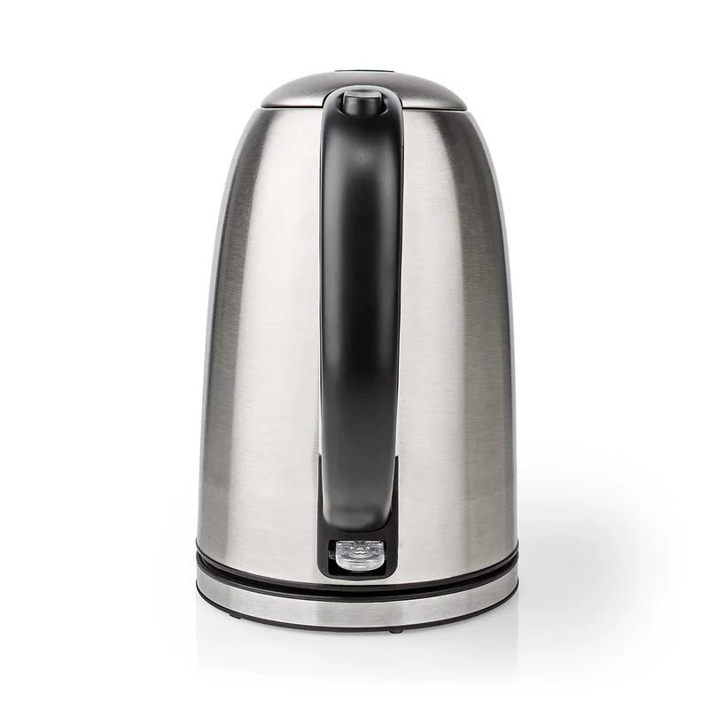 Waterkoker 1.7l - Roestvrij Staal - Zilver / Zwart