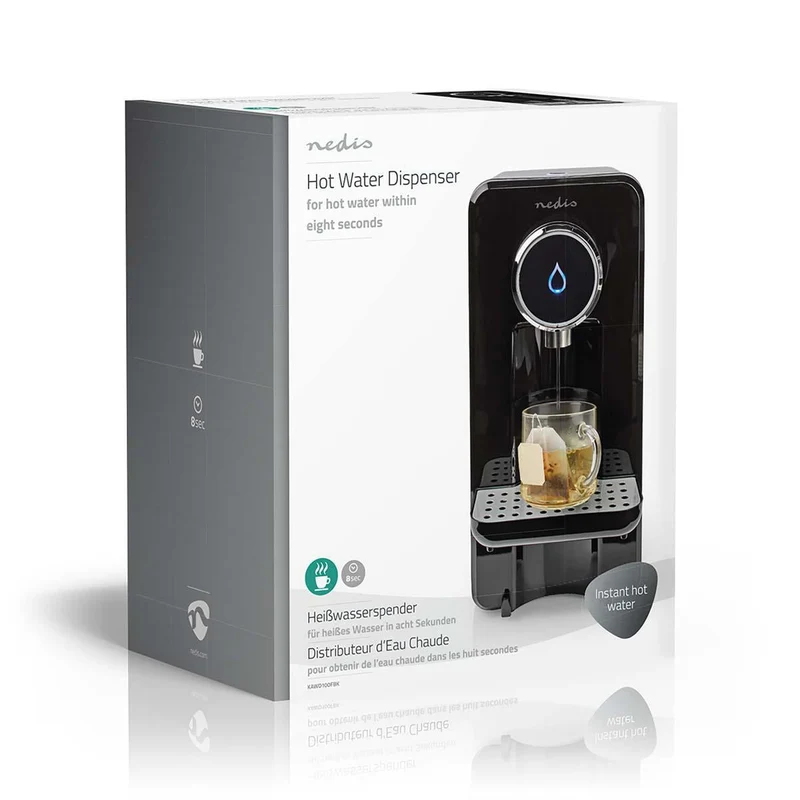 Heetwaterdispenser 2600W - 2.5l - Zwart