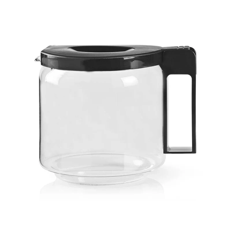 Glazen Koffiekan Geschikt voor: Moccamaster CD / GCS / KBG / Excellent 10SN - 1.25l - Zwart