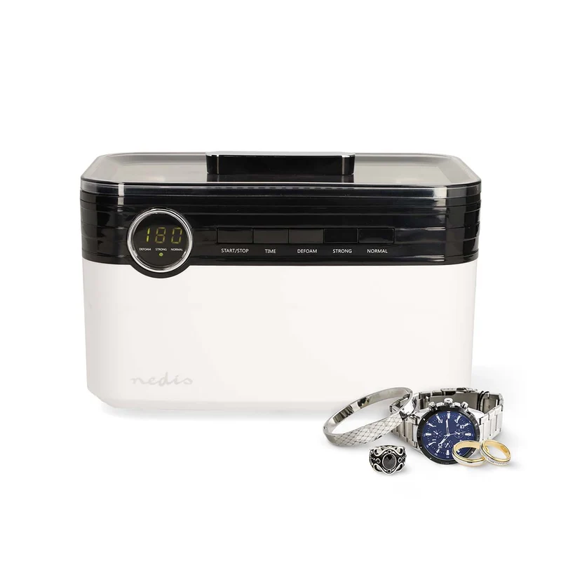 Ultrasone Juwelenreiniger Netvoeding - 220 - 240 V AC 50/60 Hz - 1.8l