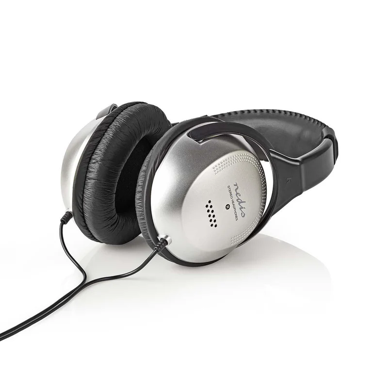 Bedrade Over-ear Koptelefoon 3,5 mm - Kabellengte: 6.00m - Volumebediening