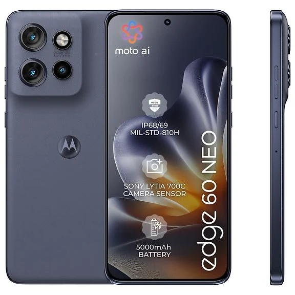 Motorola Edge 60 Neo 5G, 256/12 GB, Grisaille