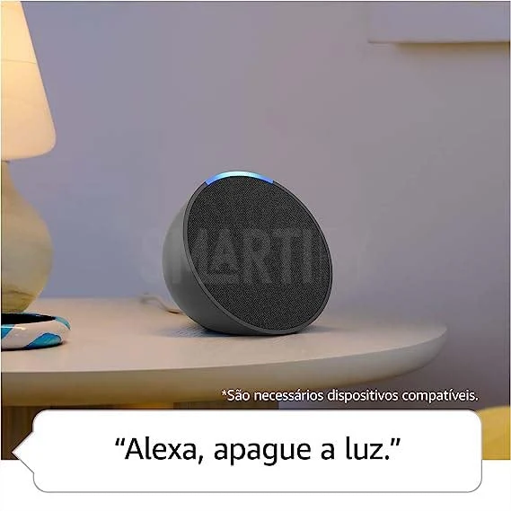 Amazon Alexa Echo Pop Preto Antracite