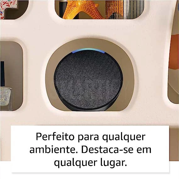 Amazon Alexa Echo Pop Preto Antracite