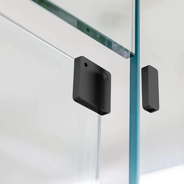 Shelly BLU Sensor inteligente de porta/janela Bluetooth Preto
