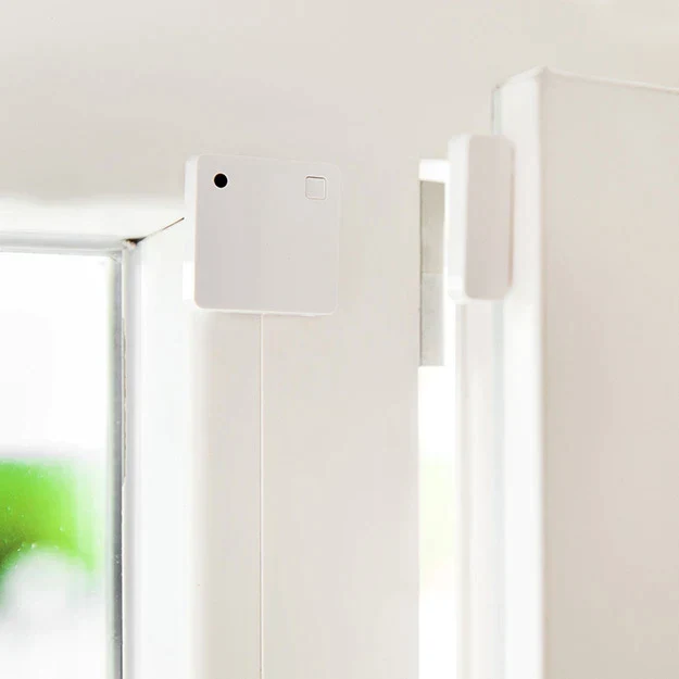 Shelly BLU Sensor inteligente de porta/janela Bluetooth Branco