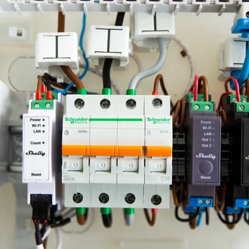 Shelly Pro 3EM-400 Medidor de consumo trifásico Wifi