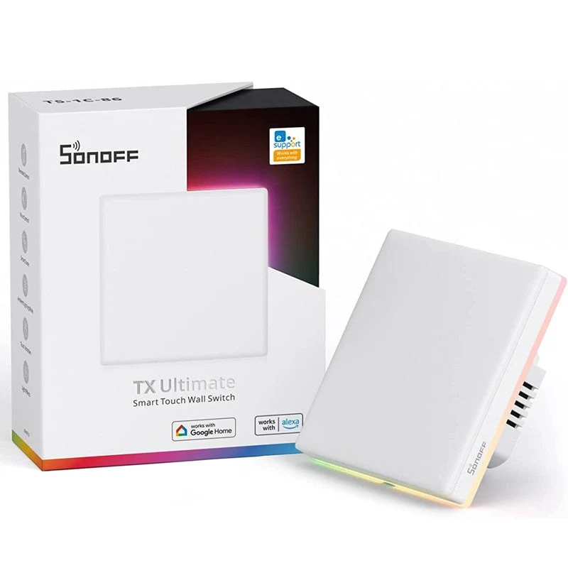 Sonoff TX Ultimate Interruptor Inteligente de 1 botão Wifi Branco