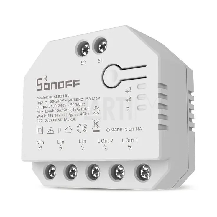 Sonoff Dual R3 Lite Comutador Wifi