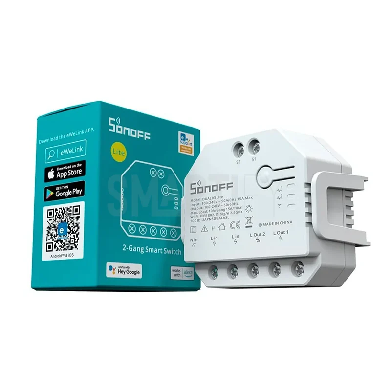 Sonoff Dual R3 Lite Comutador Wifi