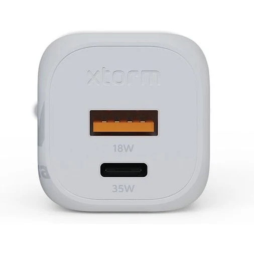 Xtorm XEC035 GaN² Ultra 35W Wall Charger, USB-C / A