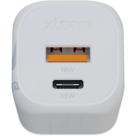 Xtorm XEC035 GaN² Ultra 35W Wall Charger, USB-C / A