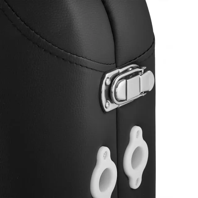 Tectake 2-Zone Aluminum Massage Table with Cushion and Bag