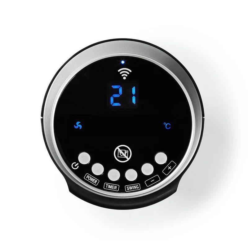 Nedis Aquecedor e Ventilador Eléctrico Inteligente Wifi