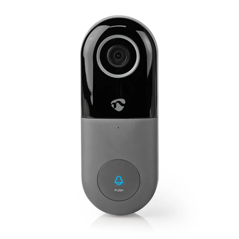 Nedis Vídeoporteiro Full HD 1080p c/ ângulo de visão 130º graus Wifi