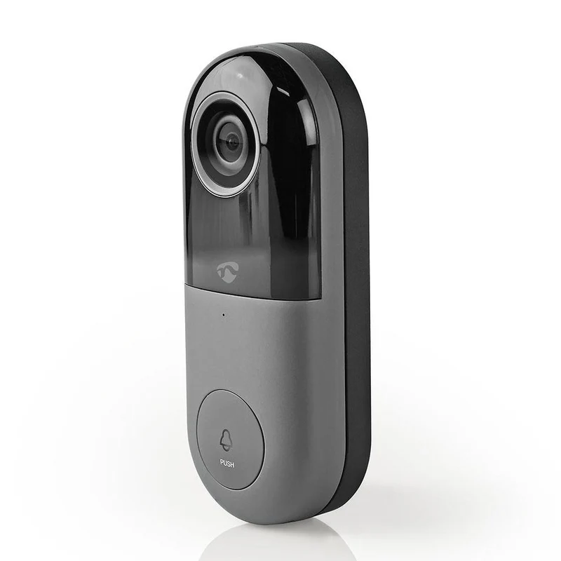 Nedis Vídeoporteiro Full HD 1080p c/ ângulo de visão 130º graus Wifi
