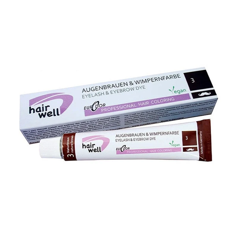 Eurodor Hairwell fransfärg brun 20 ml