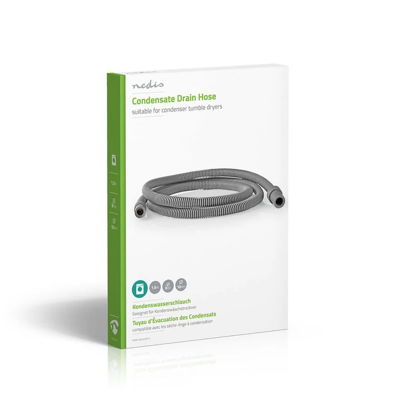 Afvoerslang 8 mm - 10 mm - 1.50m