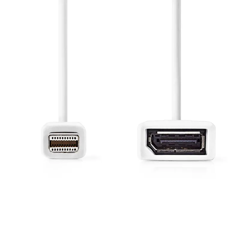 Mini DisplayPort-Kabel DisplayPort 1.2 - Mini-DisplayPort Male - DisplayPort Female