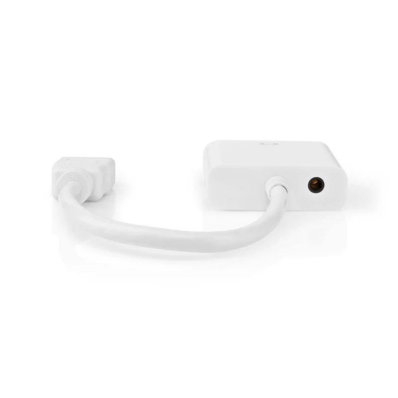 HDMI™-Adapter HDMI™ Connector - VGA Female 15p - Vernikkeld