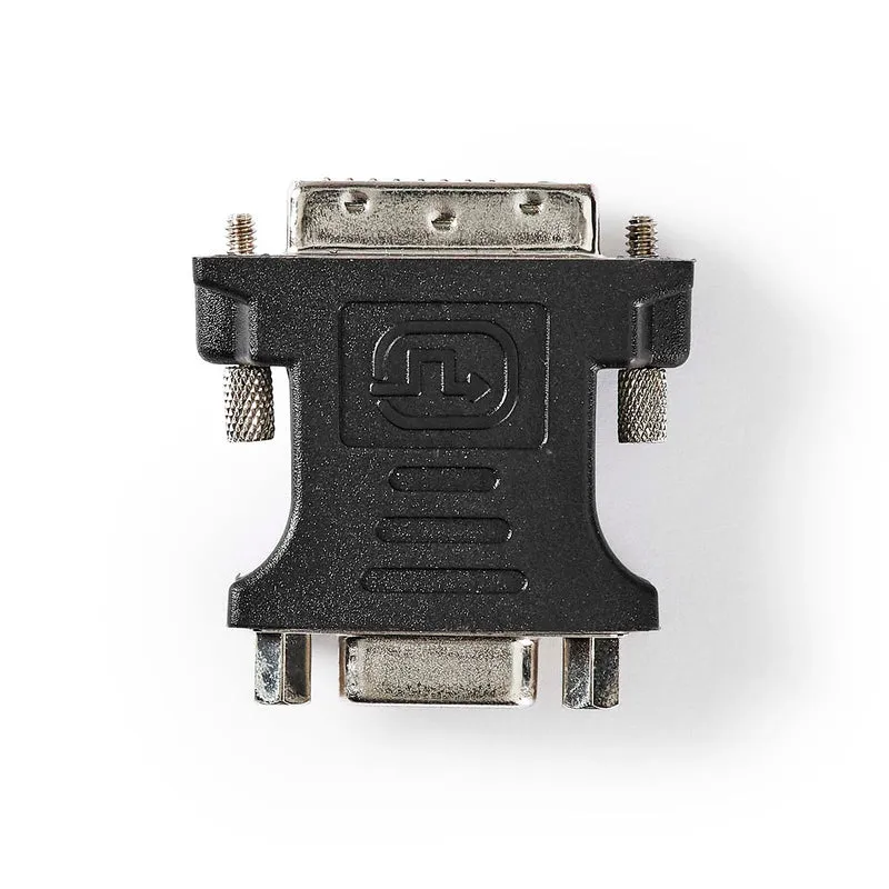 DVI-Adapter DVI-I 24+5-Pin Male - VGA Female 15p - Vernikkeld