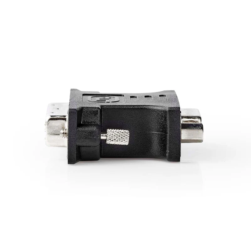 DVI-Adapter DVI-I 24+5-Pin Male - VGA Female 15p - Vernikkeld