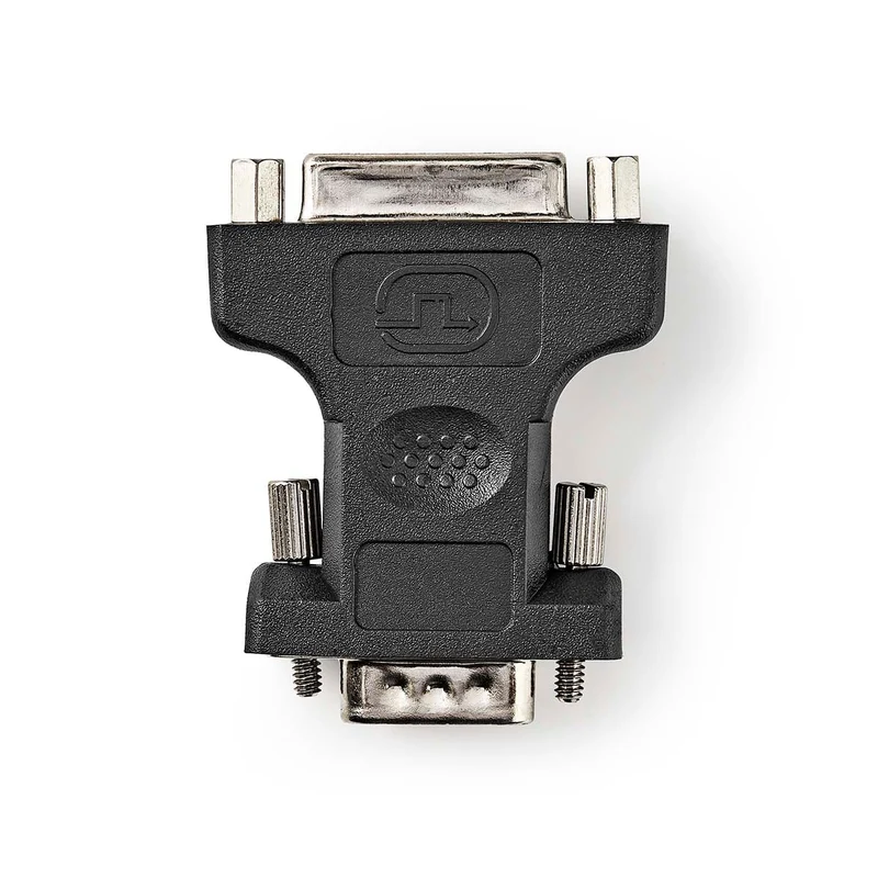 VGA-Adapter VGA Male - DVI-I 24+5-Pins Female - Vernikkeld