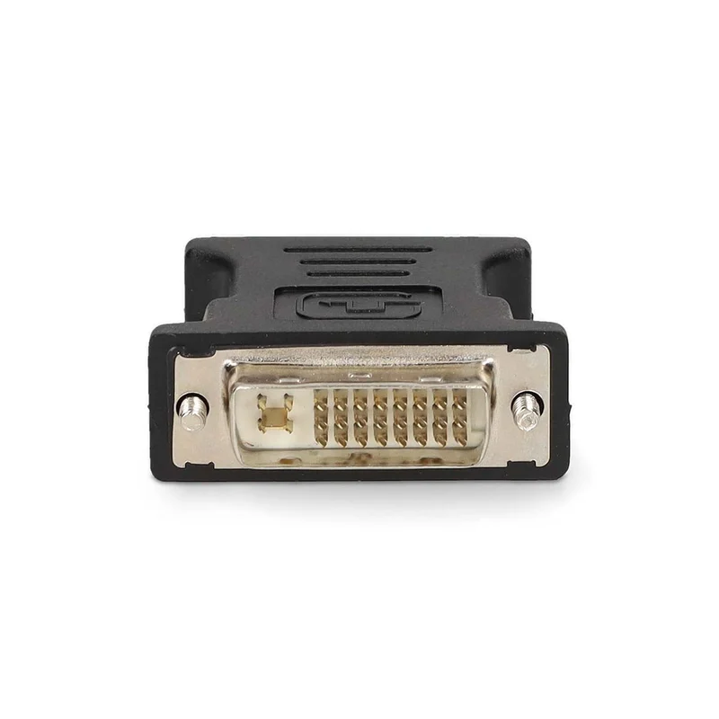 DVI-Adapter DVI-I 24+5-Pin Male - VGA Female 15p - Vernikkeld