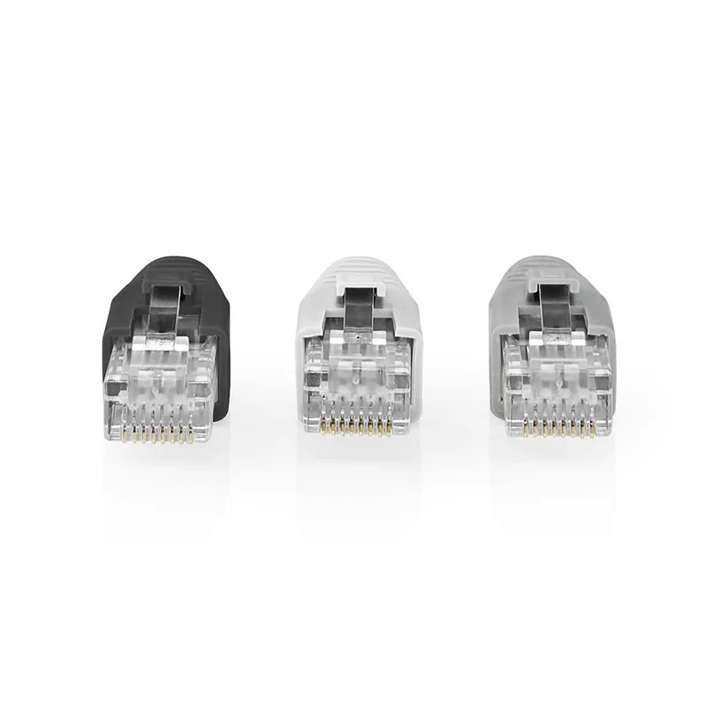 RJ45-Connector RJ45 Pass Through - Stevig/Gesnoerd UTP CAT6 - Recht