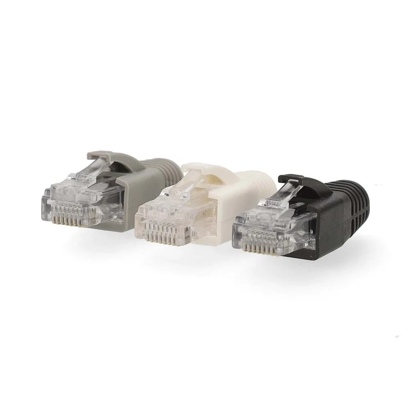 RJ45-Connector RJ45 Pass Through - Stevig/Gesnoerd UTP CAT6 - Recht