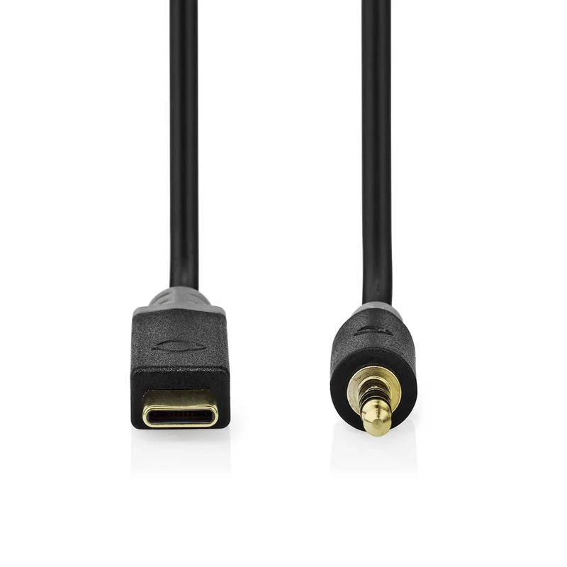 USB-C™ Adapter USB 2.0 - USB-C™ Male - 3,5 mm Male