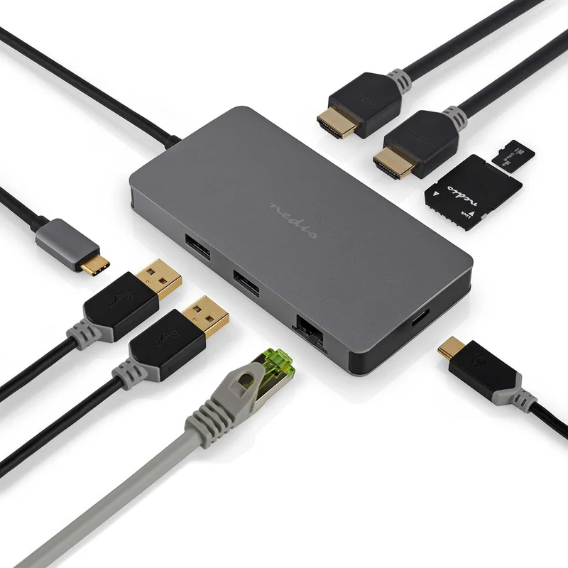 USB Multi-Port Adapter 7-in-1 - USB 3.2 Gen 1 - USB-C™ Male