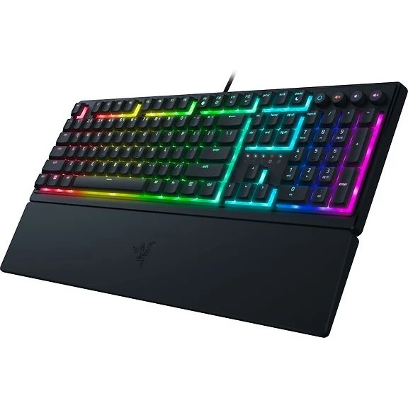 Razer Ornata V3 Gaming Keyboard, Membrane Switches, Black