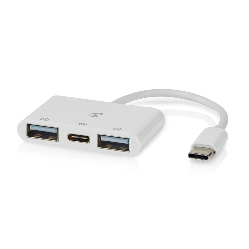 USB-Hub 1x USB-C™ - 1x USB-C™ / 2x USB 2.0 A Female - 3 poort(en)