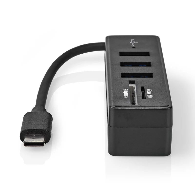 USB-Hub 1x USB-C™ - 3x USB A Female - 5-Poorts poort(en)