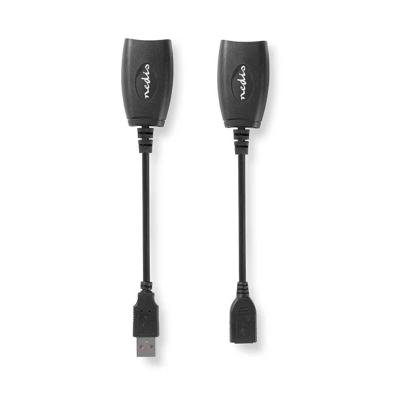Actieve USB-Kabel USB 1.1 - USB-A Male - RJ45 Female