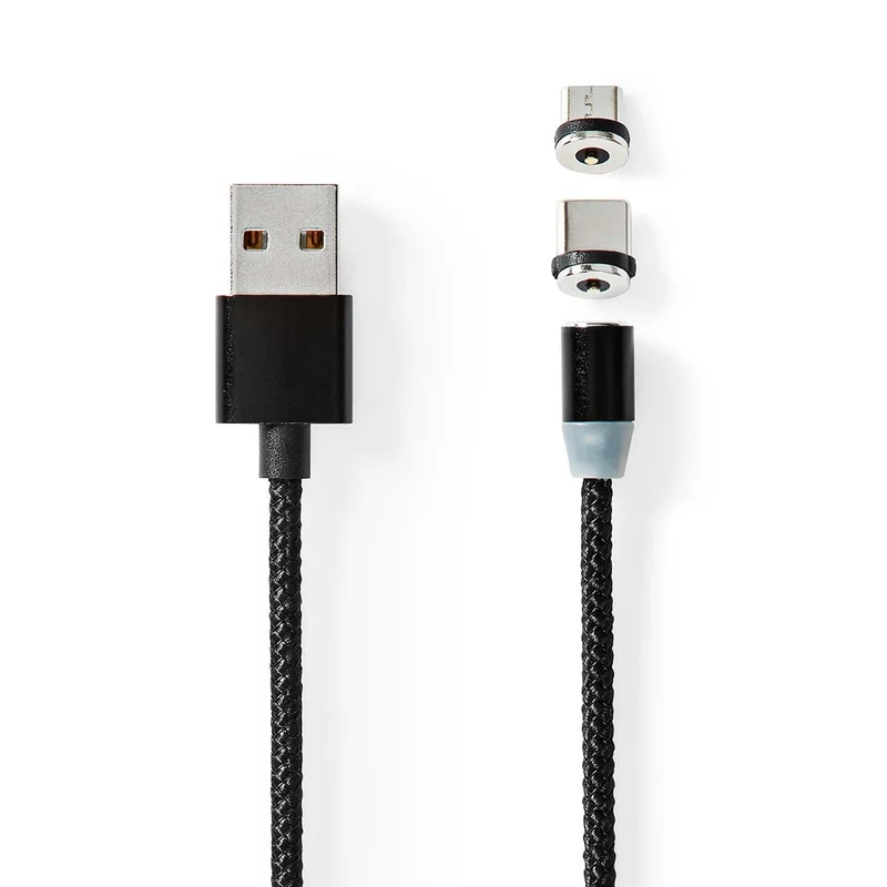 USB-Kabel USB 2.0 - USB-A Male - USB Micro-B Male / USB-C™ Male